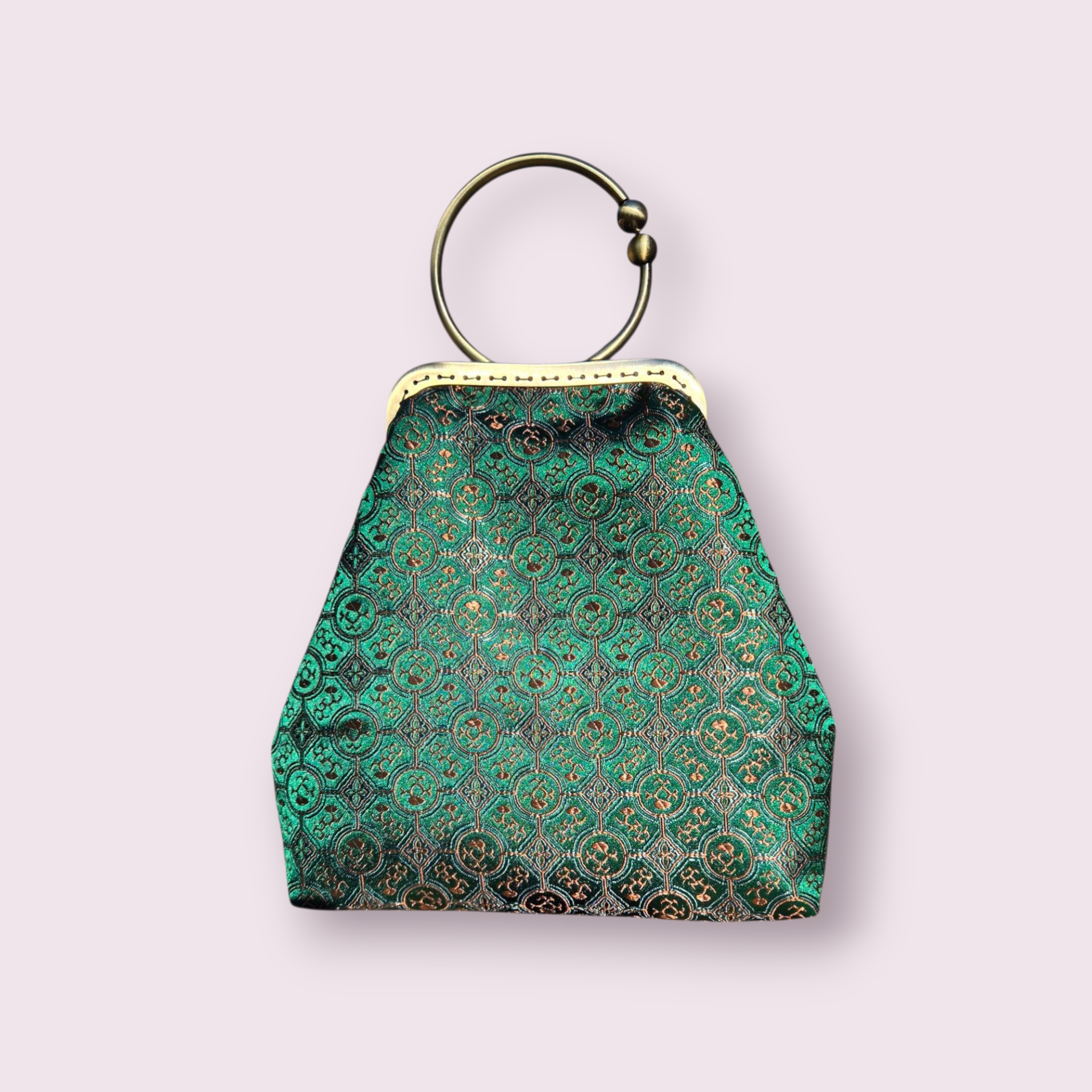 IZABELLA- torebka retro złote ornamenty