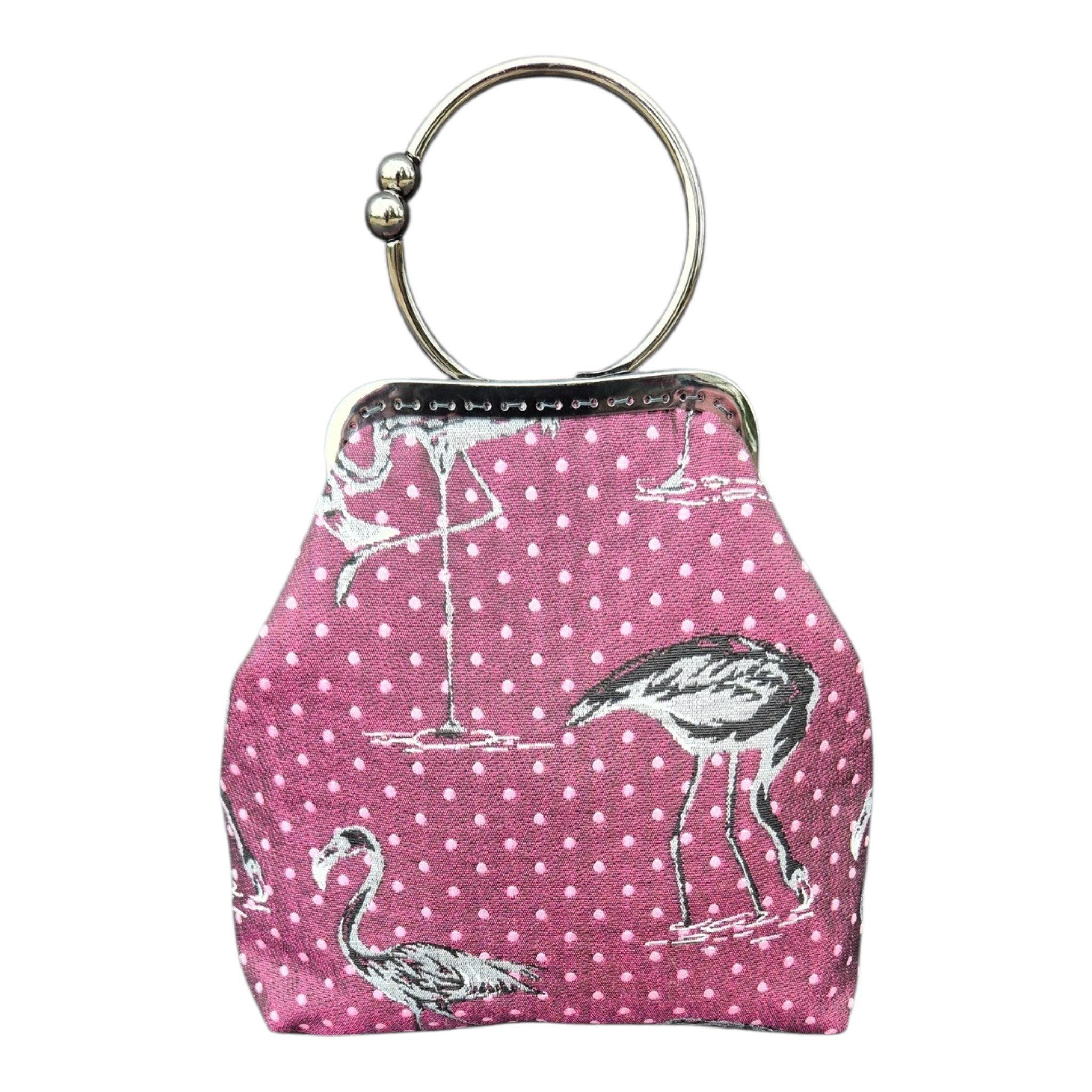 IZABELLA- torebka retro flamingi